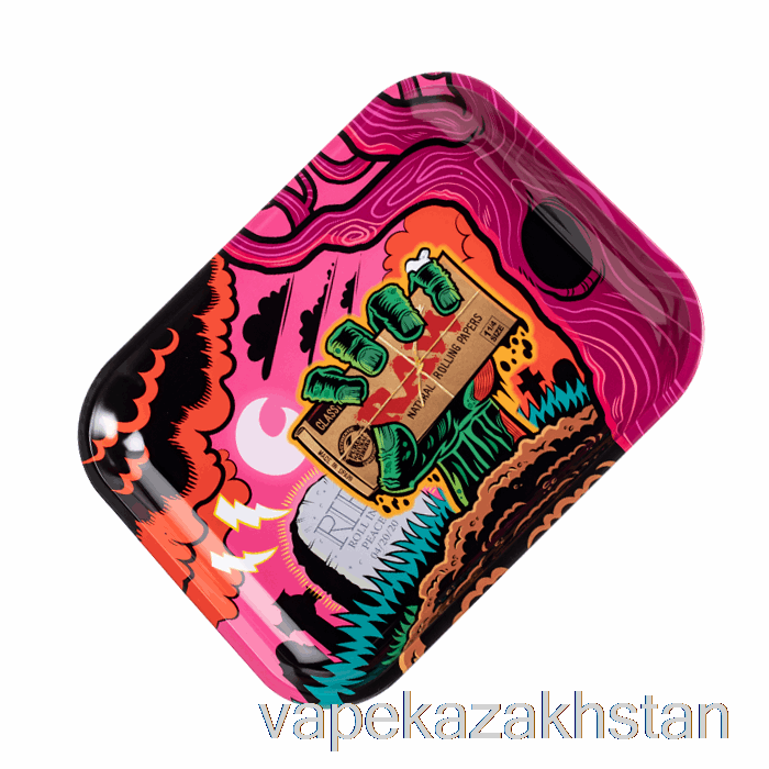 Vape Kazakhstan RAW Large Metal Rolling Trays Zombie